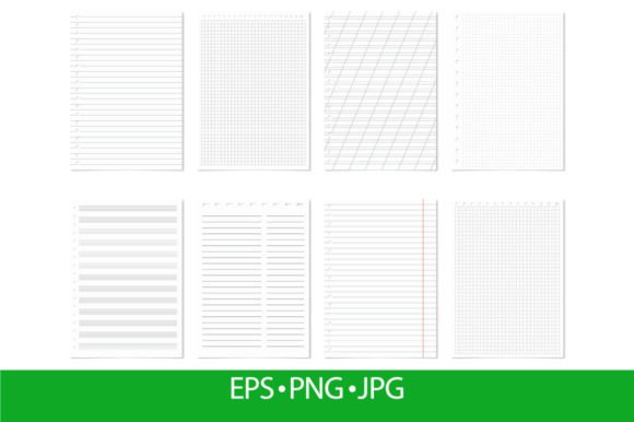 Download Realistic Notebook Blank Lined - Blank Collection
