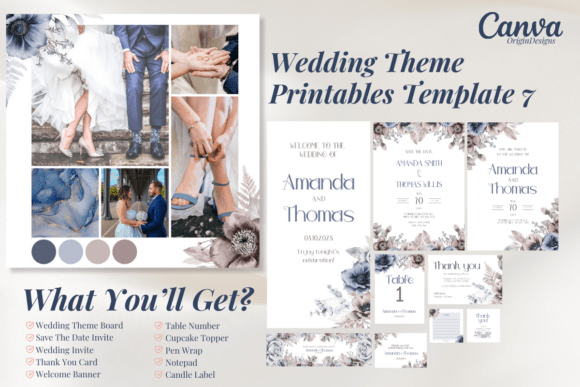 Download Canva Template Wedding - Canva template Collection