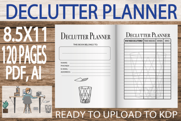 Download Declutter Planner | KDP Interior - Premium Resources