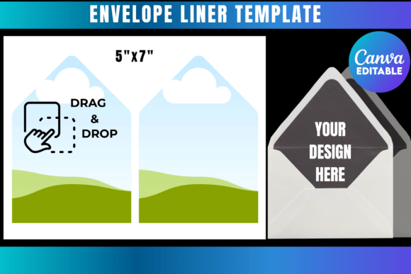 Download Envelope Liner Canva Template - Canva template Collection